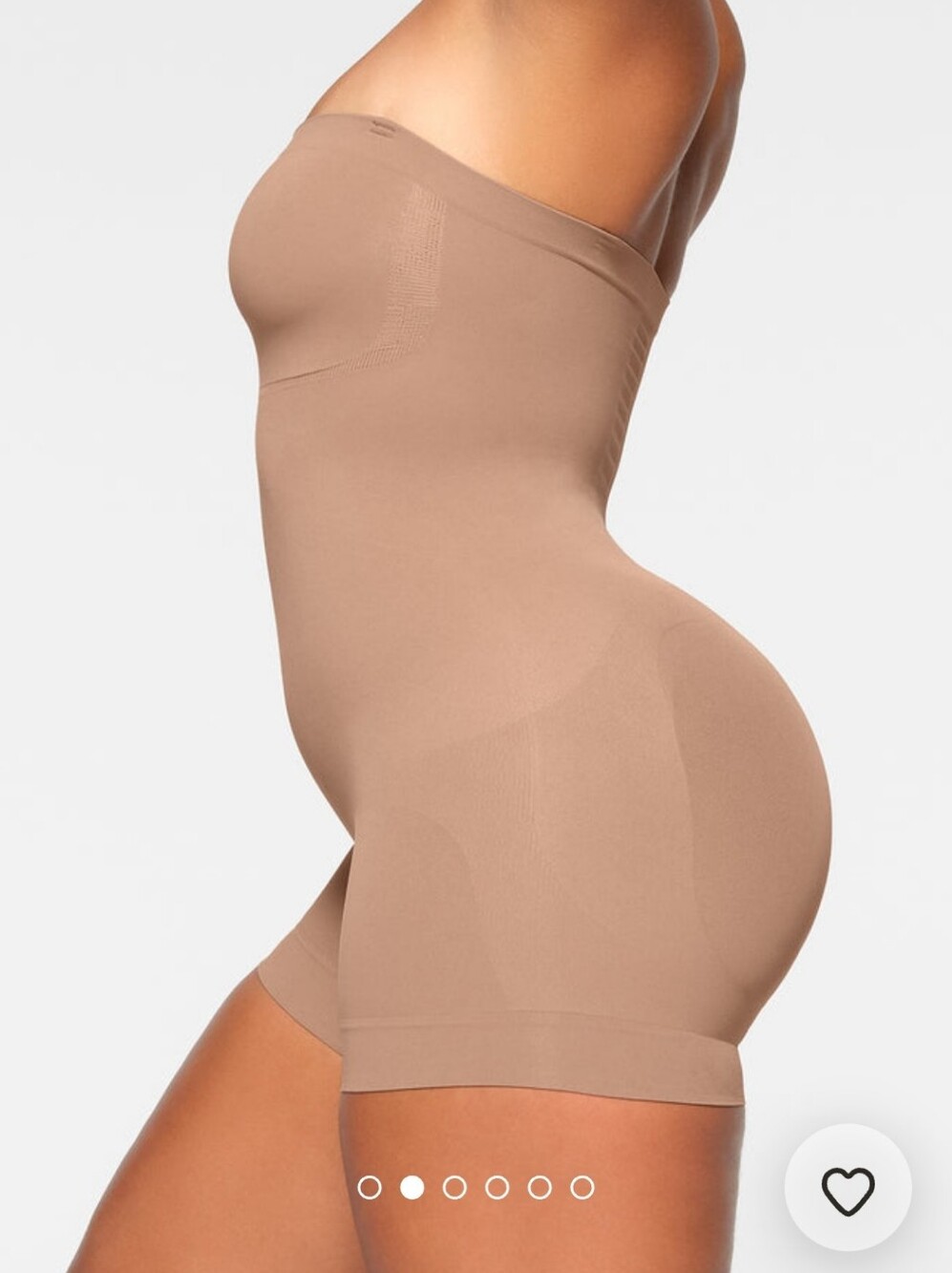 Seamless Sculpt Strapless Shortie Bodysuit